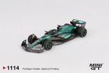  Mô hình xe đua F1 Aston Martin AMR24 #18 Lance Stroll 2024 F1 2024 Canadian GP tỉ lệ 1:64 MiniGT MGT01114 