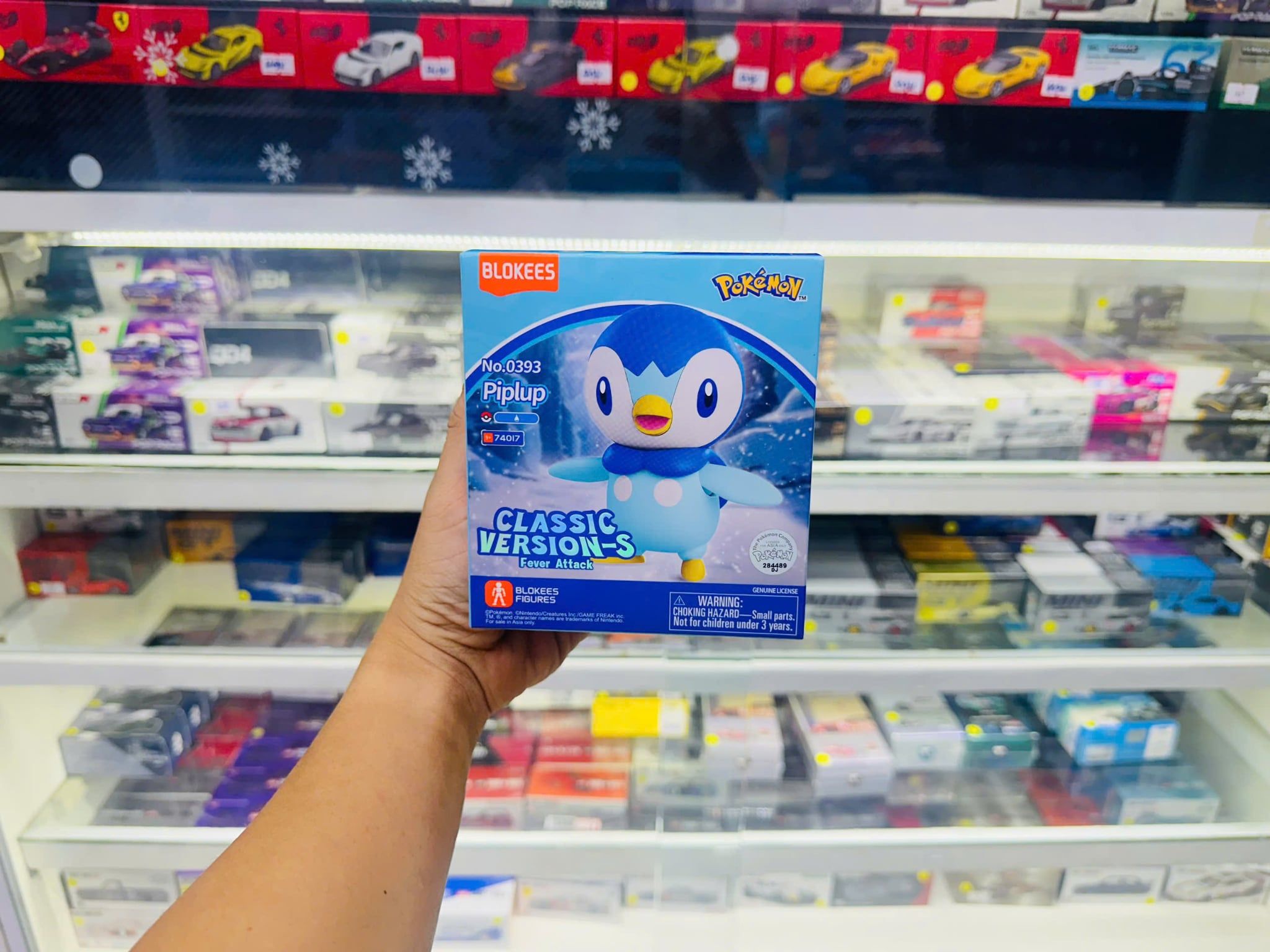  Mô hình lắp ráp Pokemon CV-S Piplub EP25 Blokees 74017 