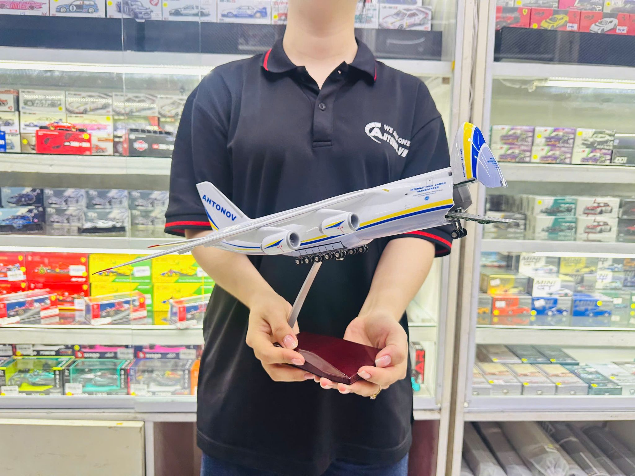  Mô hình máy bay Antonov AN-124 47cm no led MB47126 