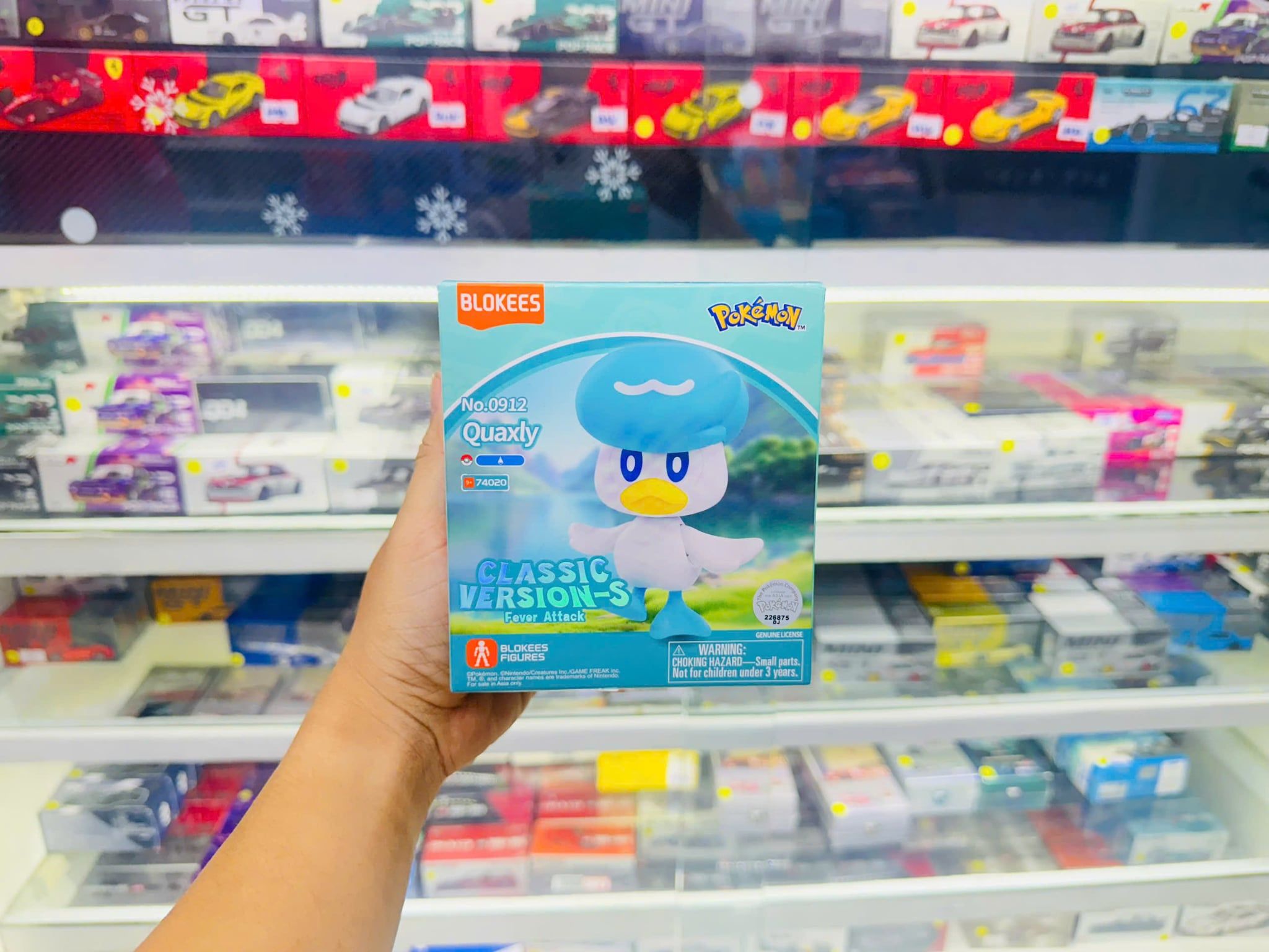  Mô hình lắp ráp Pokemon CV-S Quaxly EP27 Blokees 74020 