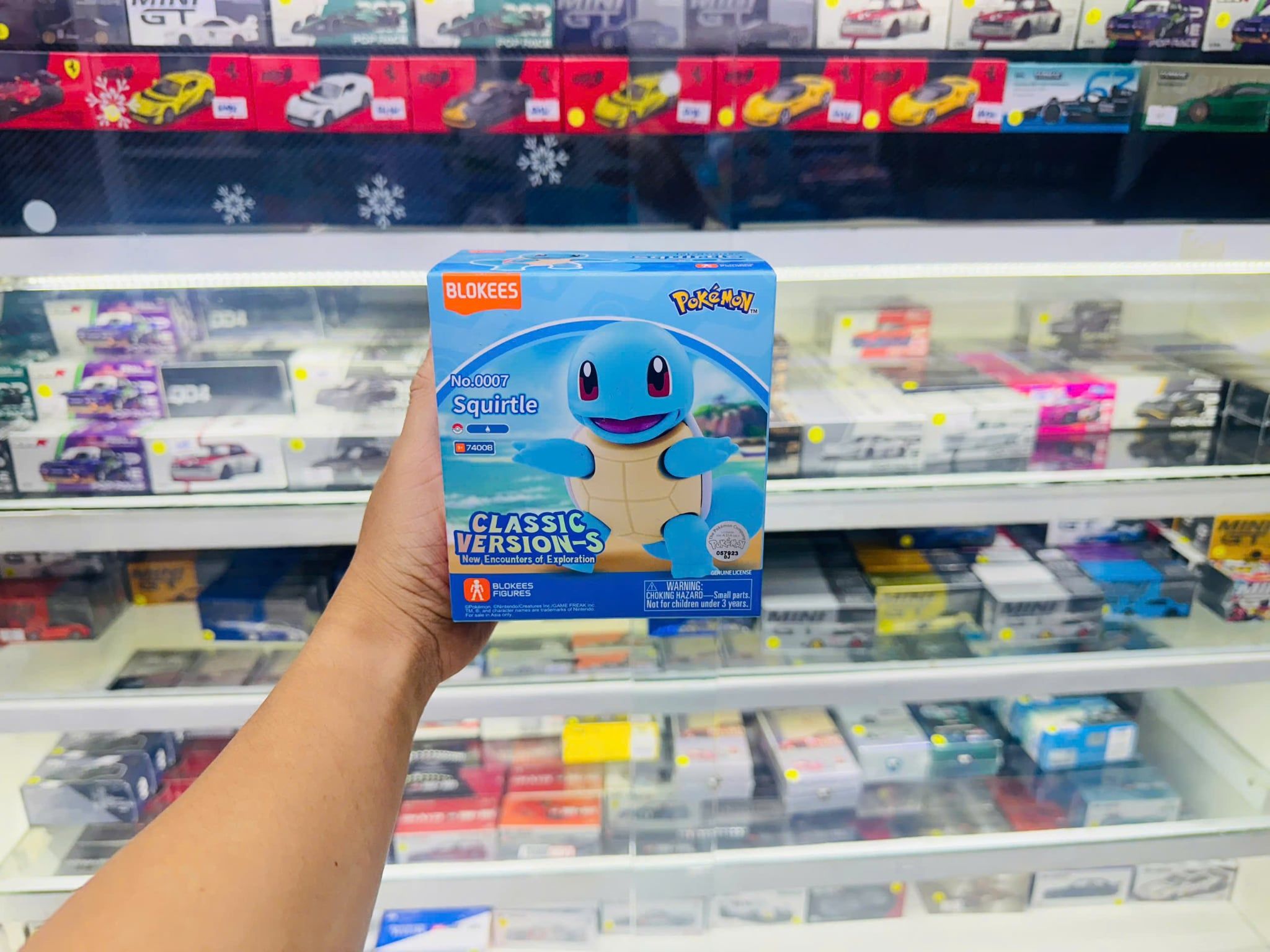  Mô hình lắp ráp Pokemon CV S02 Squirtle EP14 Blokees 74008 