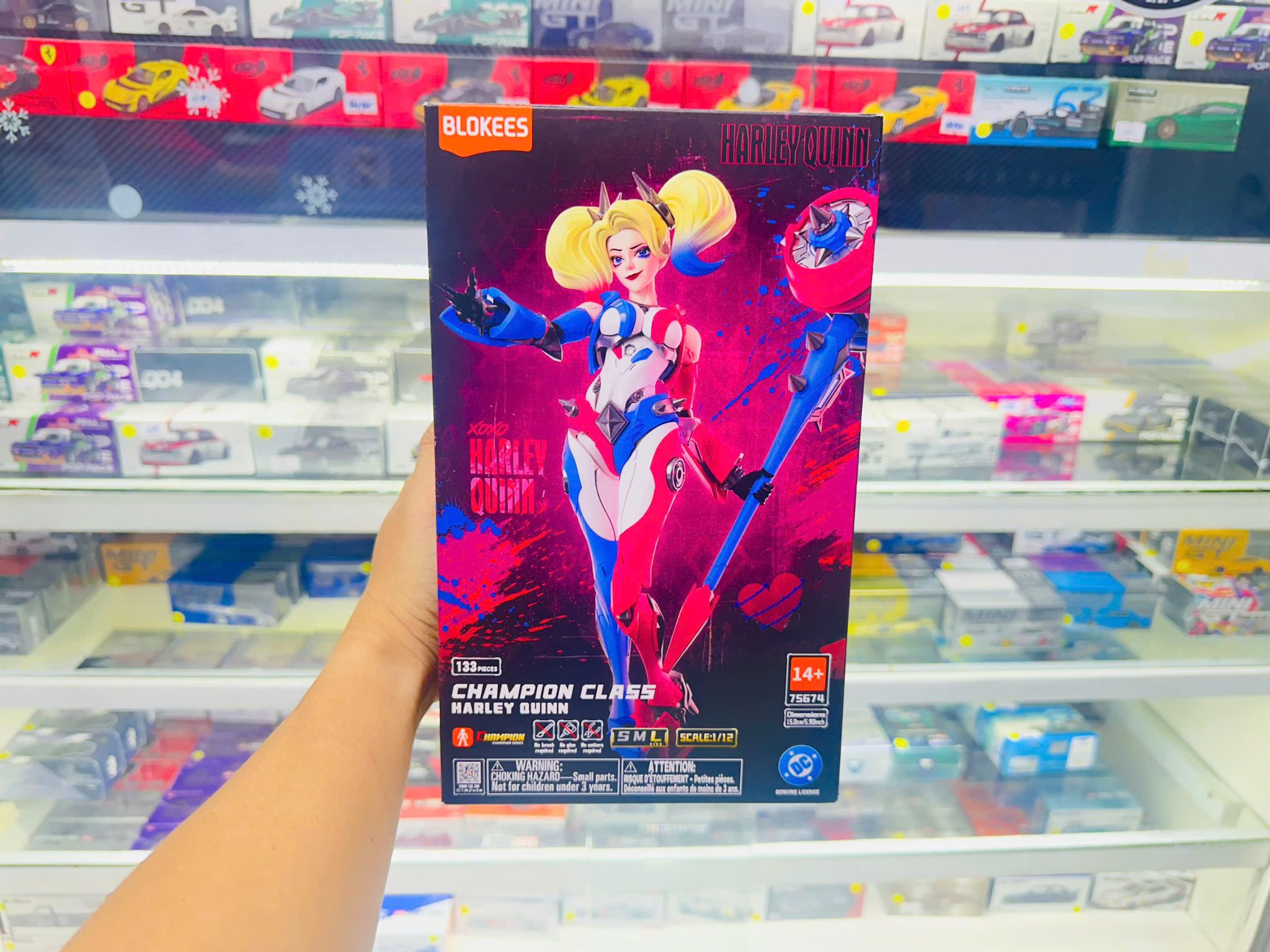  Mô hình Blokees DC Champion Class CC04 Harley Quinn EC07 75674 