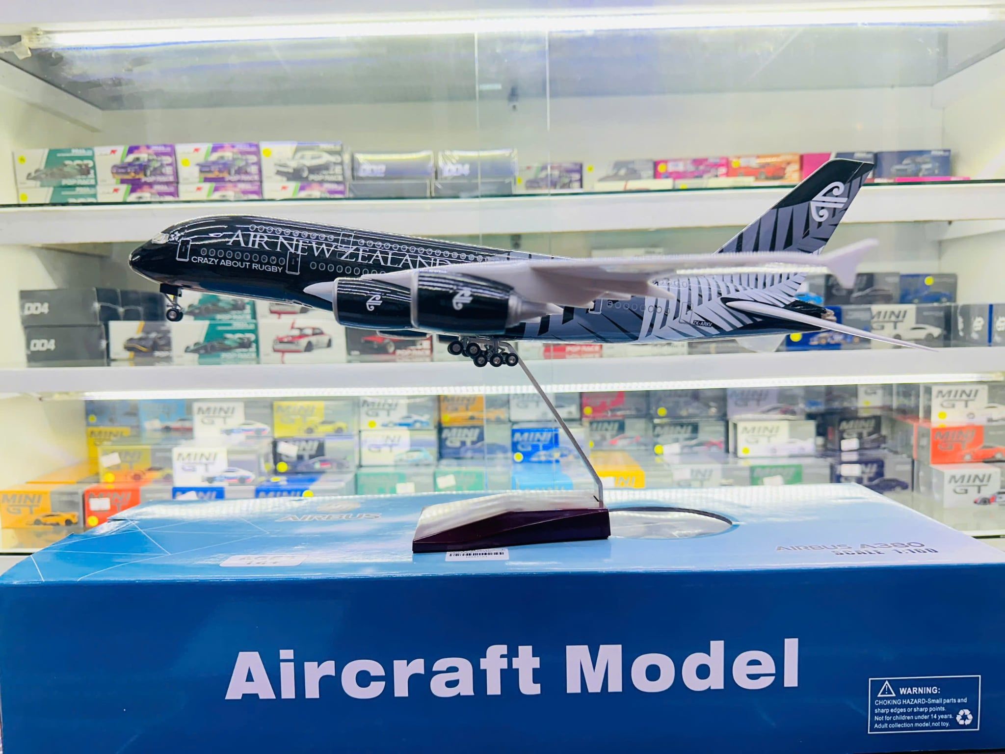 Mô hình máy bay dòng A A380 New Zealand MB47121 
