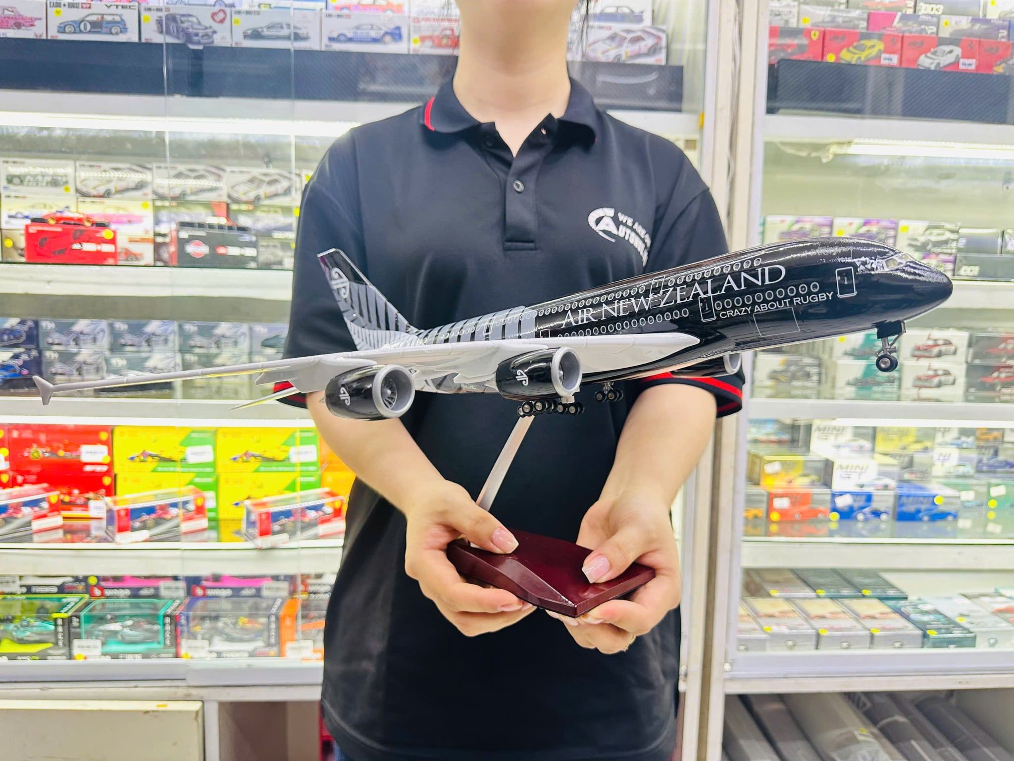  Mô hình máy bay dòng A A380 New Zealand MB47121 