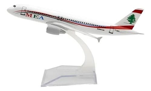  Mô hình máy bay Lebanon Middle East Airlines ( MEA ) Airbus A320 16cm MB16220 
