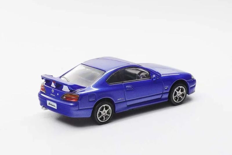 Mô hình xe Nissan S15 Blue tỉ lệ 1:64 Shadow LL-051-241 