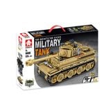 Mô hình lắp ghép xe tăng Tiger Military Tank 528 mảnh LY26 LG054 