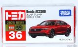  Mô hình xe Honda Accord No.36 SP25 Red tỉ lệ 1:66 Tomica 950479 
