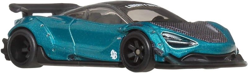  Mô hình xe Car Culture Silhouette Liberty Works McLaren 720S - Green tỉ lệ 1:64 Hotwheels Premium JBK47 