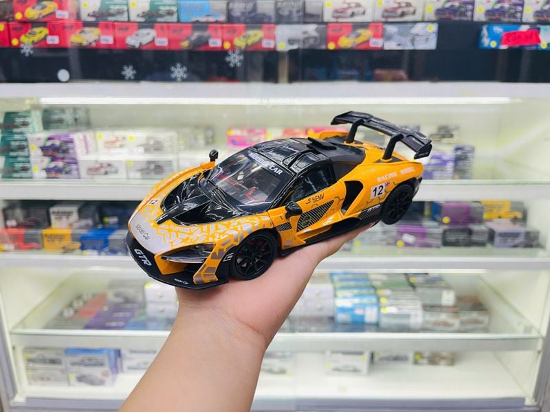  Mô Hình Xe McLaren Senna GTR Full Open Tỉ lệ 1:24 Chezi Model CZ24512 