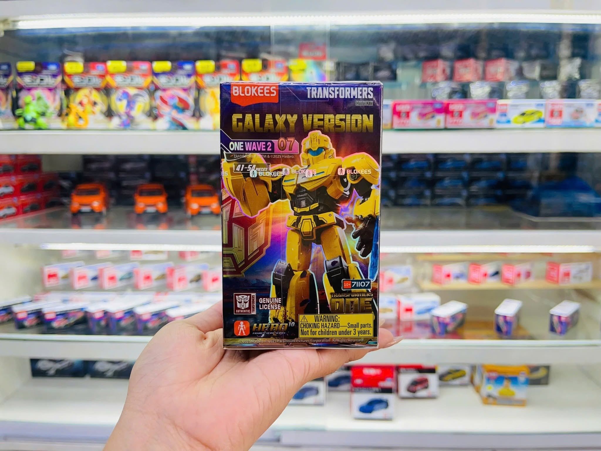  Mô hình lắp ráp serries Transformers Galaxy Version 07 ONE WAVE2 Blokees 71107 