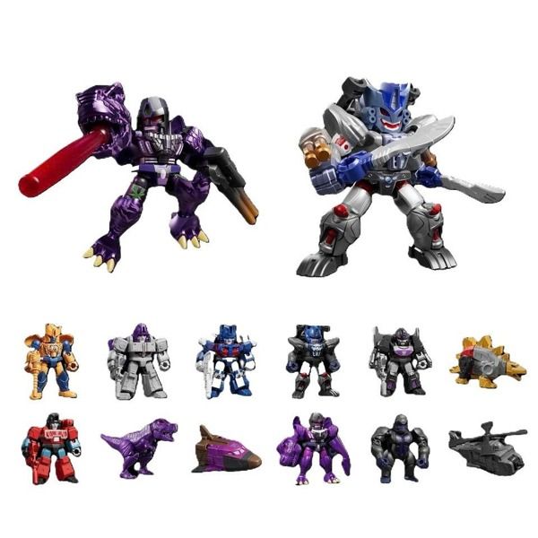  Set 12 mô hình Blokees Model Kits Transformers Defender Version 06 71406-set 