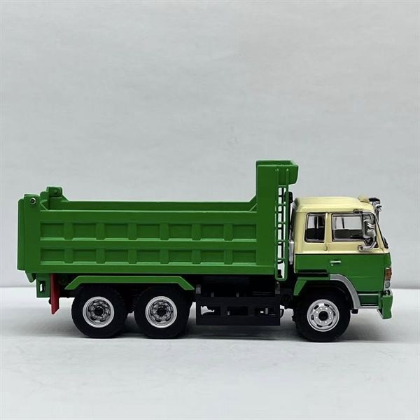 Mô hình xe Hino Eagle Dump Truck White and Green Floral Pattern Alloy Car Model tỉ lệ 1:64 OT64778 