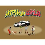 Mô hình nhân vật set DieCast Figure Set - Hip Hop Girls Limited Edition tỉ lệ 1:64 American Diorama AD-76505MJ 