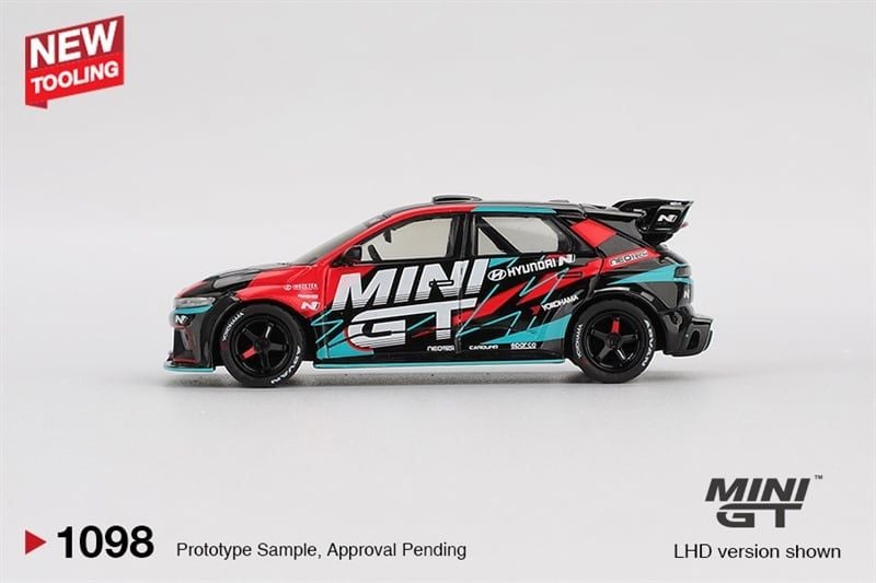 Mô hình xe ô tô Hyundai Ioniq 5N MINI GT RS-01T 2025 Tokyo Auto Salon tỉ lệ 1:64 MinGT MGT01098 