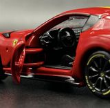  Mô hình xe Ferrari Ferrari 812 Competizion red - Speed Icon bản card tỉ lệ 1:64 Maisto 15709 