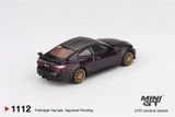  Mô hình xe BMW M4 M-Performance (G82) Daytona Violet tỉ lệ 1:64 MiniGT MGT01112 
