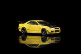  Mô hình xe Nissan Skyline GT-R (R34) Customized Diecast Model tỉ lệ 1:64 MOTORHELIX M63475 