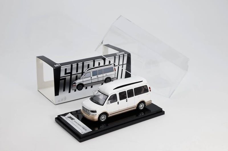  Mô hình xe GMC Van White LHD tỉ lệ 1:64 Shadow LL-057-289 