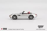  [Hàng Loose] Mô hình xe BMW Z8 silver tỉ lệ 1:64 MiniGT MGT00998 