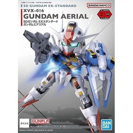  Mô hình figure lắp ráp gundam SD Gundam Ex-Standard 019 Gundam Aerial Bandai 4573102630315 