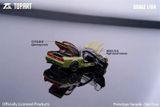  Mô hình xe Honda NSX-R NA1 full open Olive green limited 2026 tỉ lệ 1:64 TopArt TAO640010 