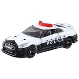  Mô hình xe No.105 Nissan GT-R Police Car tỉ lệ 1:62 Tomica 102724 