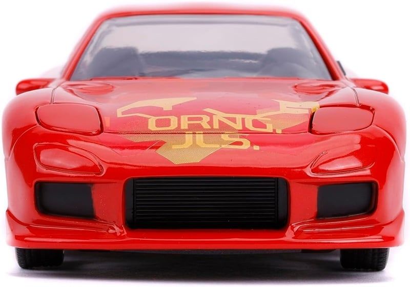  Mô hình xe Mazda RX-7 Orange Metallic with Graphics Fast & Furious tỉ lệ 1:32 Jada 24075-32 