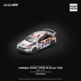  Mô hình xe Honda Civic Type-R (Fl5) Tcr - Hrc tỉ lệ 1:64 Poprace PR640030 