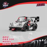  Mô hình xe Porsche 930 RWB Bone Dragon Livery tỉ lệ 1:64 Demon King Auto Q012 