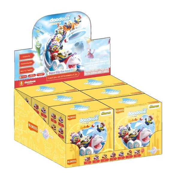  Blindbox set 6 mô hình Minions Nest Series 01 The Roller Dorable Coaster Blokees ED12 75891 