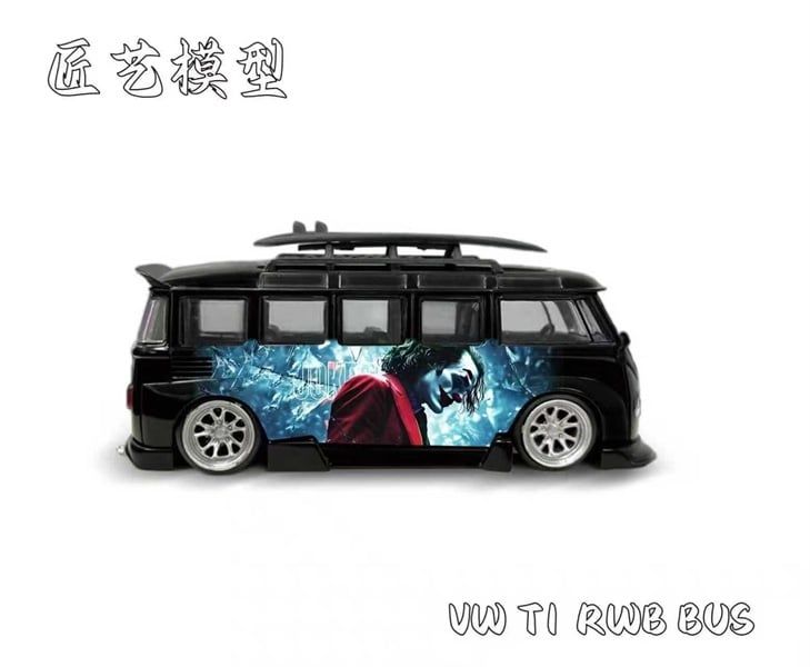  Mô hình xe VW T1 Kombi van, wide body concept version tỉ lệ 1:64 MJ Model OT64611 