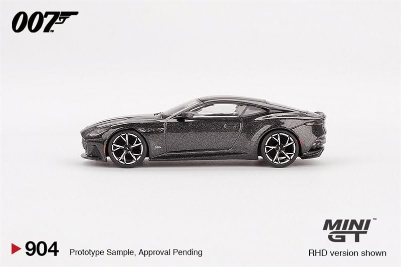  Mô hình xe Aston Martin DBS “No Time To Die” / Japan Blister Packaging tỉ lệ 1:64 MiniGT bản card Nhật MGT00904-007J 