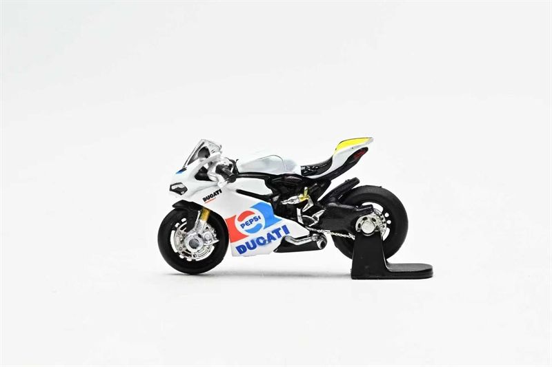  Mô hình xe mô tô Ducati Panigale 1299S kim loại bánh xoay được tỉ lệ 1:64 Minibike OT64700 