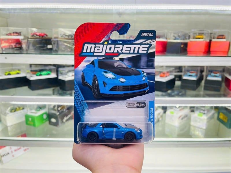  Mô hình xe Showroom Alpine A110 R blue premium tỉ lệ 1:64 Majorette 8502000000 