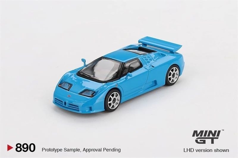  [Hàng Loose] Mô hình xe Bugatti EB110 Super Sport Blu Bugatti tỉ lệ 1:64 MiniGT MGT00890 