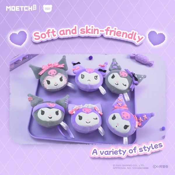  Móc bông Kuromi Girl's Hair Accessories Moetch MP03 