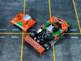  [Hàng Loose] Mô hình xe đua Mazda 787B Renown winner #55 24 Heures Du mans 1991 mở được nắp máy tỉ lệ 1:64 Poprace PR640301 