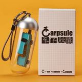  Móc khóa white Skin-Sensitive Cart Capsules tỉ lệ 1:64 Turning Crus MK6402 