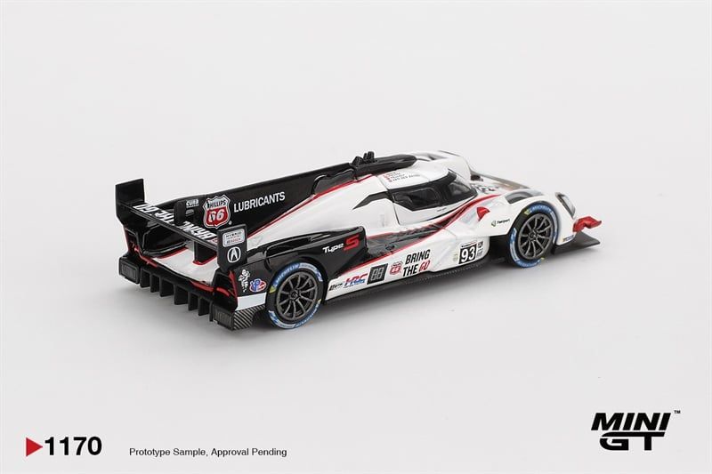  Mô hình xe Acura ARX-06 GTP #93 Acura Meyer Shank Racing 2025 IMSA Daytona 24 Hrs tỉ lệ 1:64 MiniGT MGT01170 