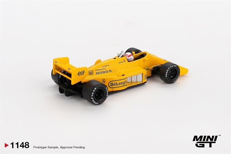  Mô hình xe Lotus 99T #11 Satoru Nakajima 1987 Monaco Grand Prix tỉ lệ 1:64 MiniGT MGT01148 