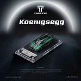  Mô hình xe ô tô Koenigsegg One:1 Green mở được nắp máy tỉ lệ 1:64 Timetop TT644813 