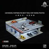  Hộp trưng bày mô phỏng Underground Parking Garage Series Light tỉ lệ 1:64 More Art MO915005 