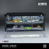  Hộp trưng bày container mô phỏng cầu vượt Overpass Simulation Model có đèn kích thước 38.7x16x16.5cm tỉ lệ 1:64 MoreArt box M-Box MB400221 