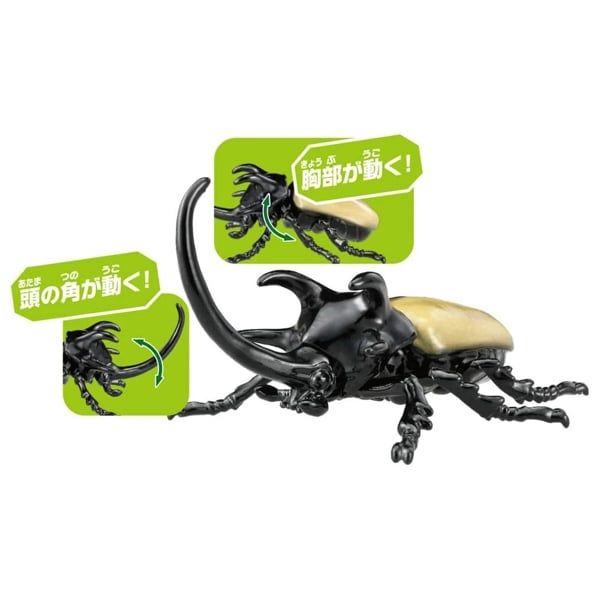  Mô hình động vật bọ cánh cứng Ania AS-41 Five Horns Beetle Takara Tomy 908524 