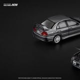 [Hàng Loose] Mô hình xe Mitsubishi Lancer Evolution Iv Dark Grey tỉ lệ 1:64 PopRace PR640327 