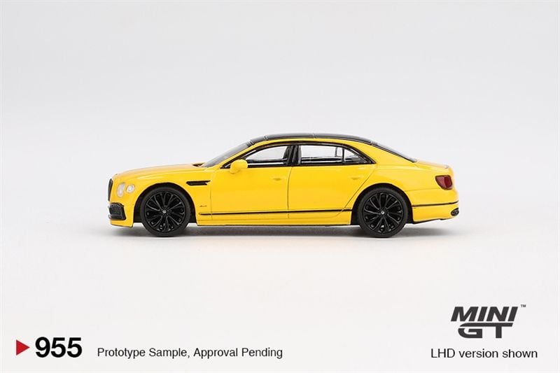 [Hàng Loose] Mô hình xe Bentley Flying Spur Monaco Yellow tỉ lệ 1:64 MiniGT MGT00955-CH 
