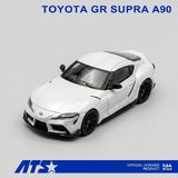  Mô hình xe Toyota GR Supra A90 White Absolute Zero tỉ lệ 1:64 ATS ATS882103 