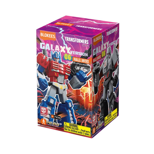  Mô hình lắp ráp serries Transformers Galaxy Version 06 PARALLEL UNIVERSE Blokees 71106 