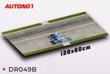  Phụ kiện trưng bày sàn đỗ xe, mặt đường chất liệu in pp 60x120cm cán mờ chống nước bụi bẩn dành cho xe mô hình nhiều tỉ lệ DR049 